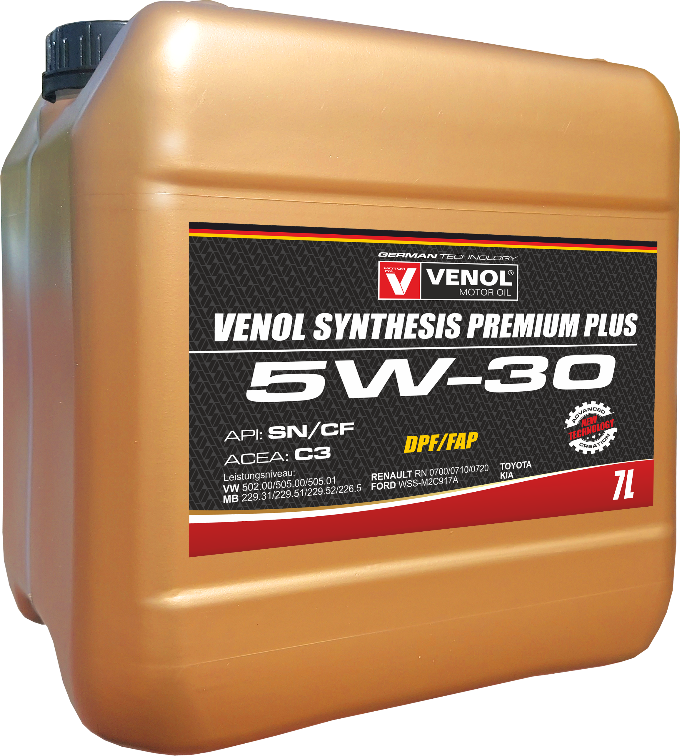 VENOL SYNTHESIS PREMIUM PLUS 5W30 C3